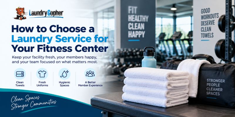 How to Choose a Laundry Service for Your Fitness Center?