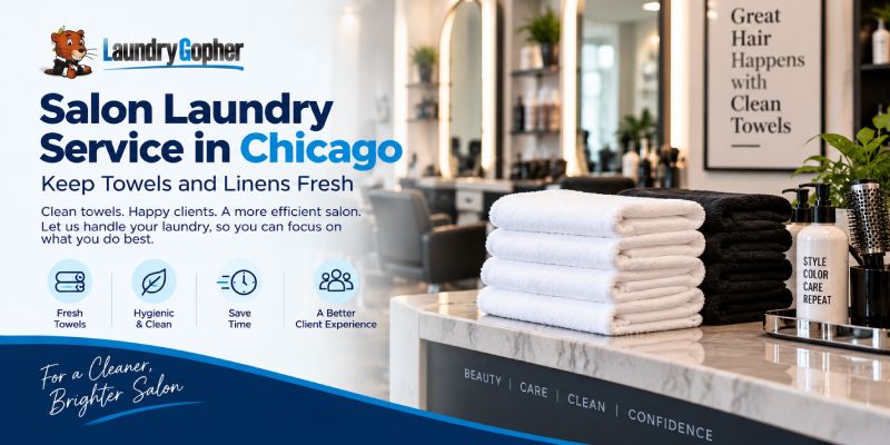 Salon Laundry Service in Chicago: Keep Towels and Linens Fresh