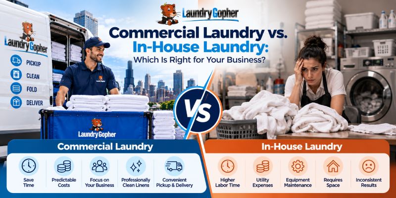Commercial Laundry vs In House Laundry